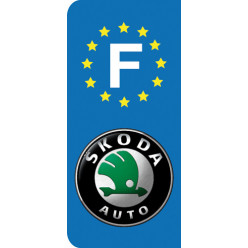 Stickers Plaque Skoda