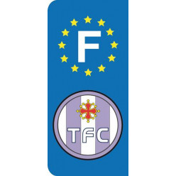 Stickers Plaque Toulouse