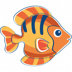 Stickers poisson