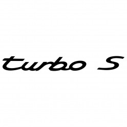 Stickers porsche turbo s