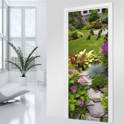 Stickers Porte Jardin 