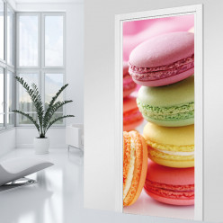 Stickers Porte - Macarons 