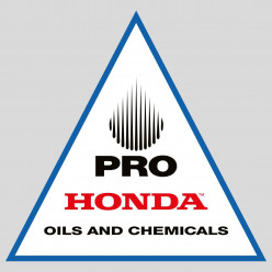 Stickers Pro honda oils and chemicals