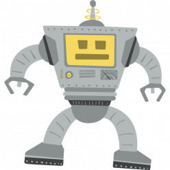 Stickers robot