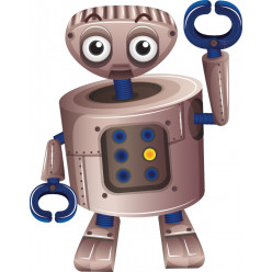 Stickers robot pince