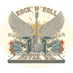 Stickers rock'n'roll