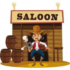 Stickers saloon