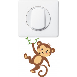 Stickers singe pour prise et interrupteur