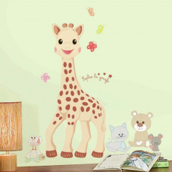 Stickers SOPHIE LA GIRAFE Géant Repositionnables