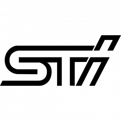 Stickers subaru sti