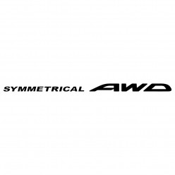 Stickers subaru symmetrical AWD