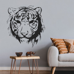 Stickers Tête de Tigre