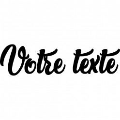 Stickers texte personnalisé