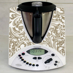 Stickers Thermomix TM 31 Liseret Fleur 
