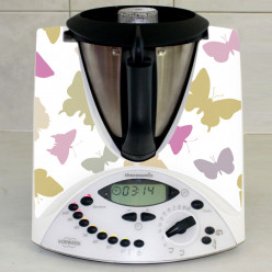 Stickers Thermomix TM 31 Papillon en folie 