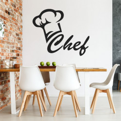 Stickers toque chef cuisine