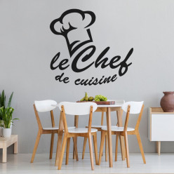 Stickers toque le chef de cuisine