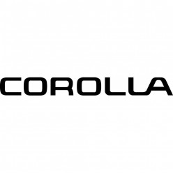 Stickers toyota corolla