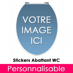 Stickers WC Personnalisable