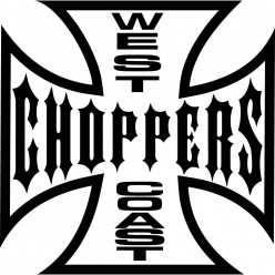 Stickers west coast choppers