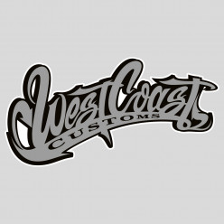 Stickers west coast customs