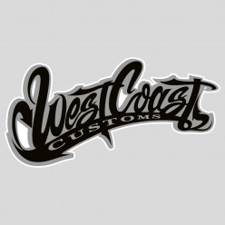 Stickers west coast customs