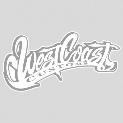 Stickers west coast customs