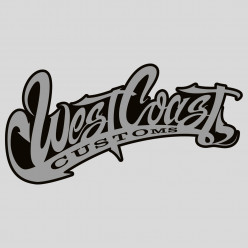 Stickers west coast customs