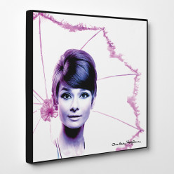 Tableau toile - Audrey Hepburn