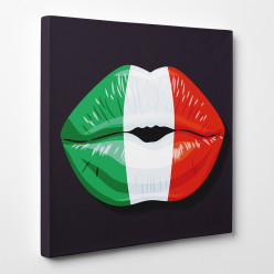 Tableau toile - Bouche Italie