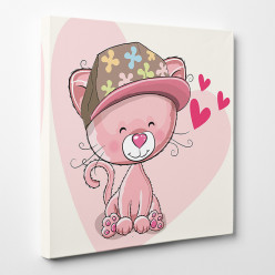 Tableau toile - Chaton 4