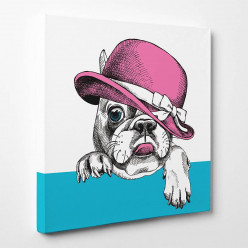 Tableau toile - Chien 60