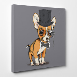 Tableau toile - Chihuahua Cool 3