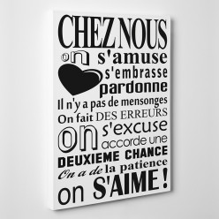 Tableau toile - Citation 5