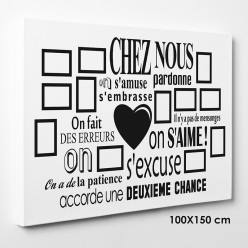 Tableau toile - Citation 9