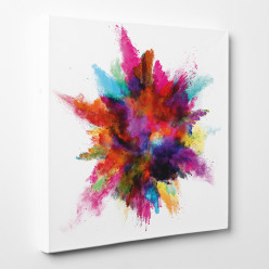 Tableau toile - Explosion des couleurs 4