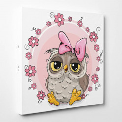 Tableau toile - Hibou 13