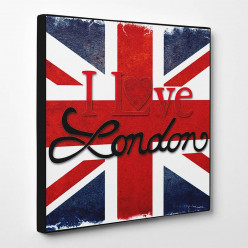 Tableau toile - I love London