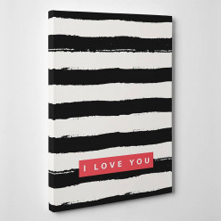 Tableau toile - I love You 2