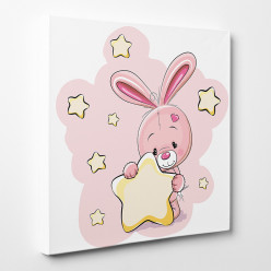 Tableau toile - Lapin