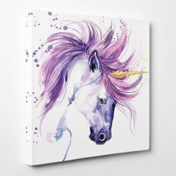 Tableau toile - Licorne