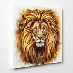 Tableau toile - Lion 3