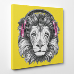 Tableau toile - Lion Cool 