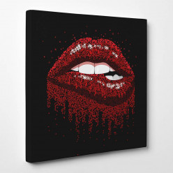 Tableau toile - Lips 10