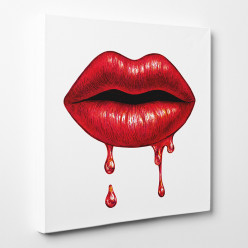 Tableau toile - Lips 5