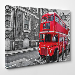 Tableau toile - London Bus