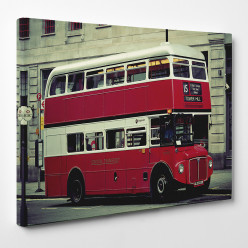 Tableau toile - London Bus 2