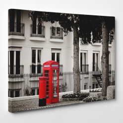 Tableau toile - London Cabine téléphonique 6