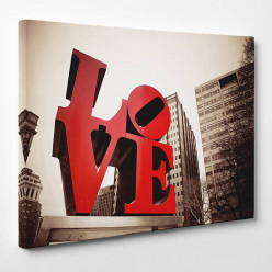 Tableau toile - Love 10