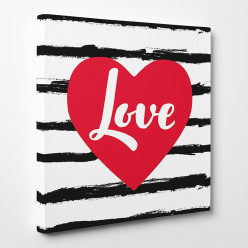 Tableau toile - Love 6